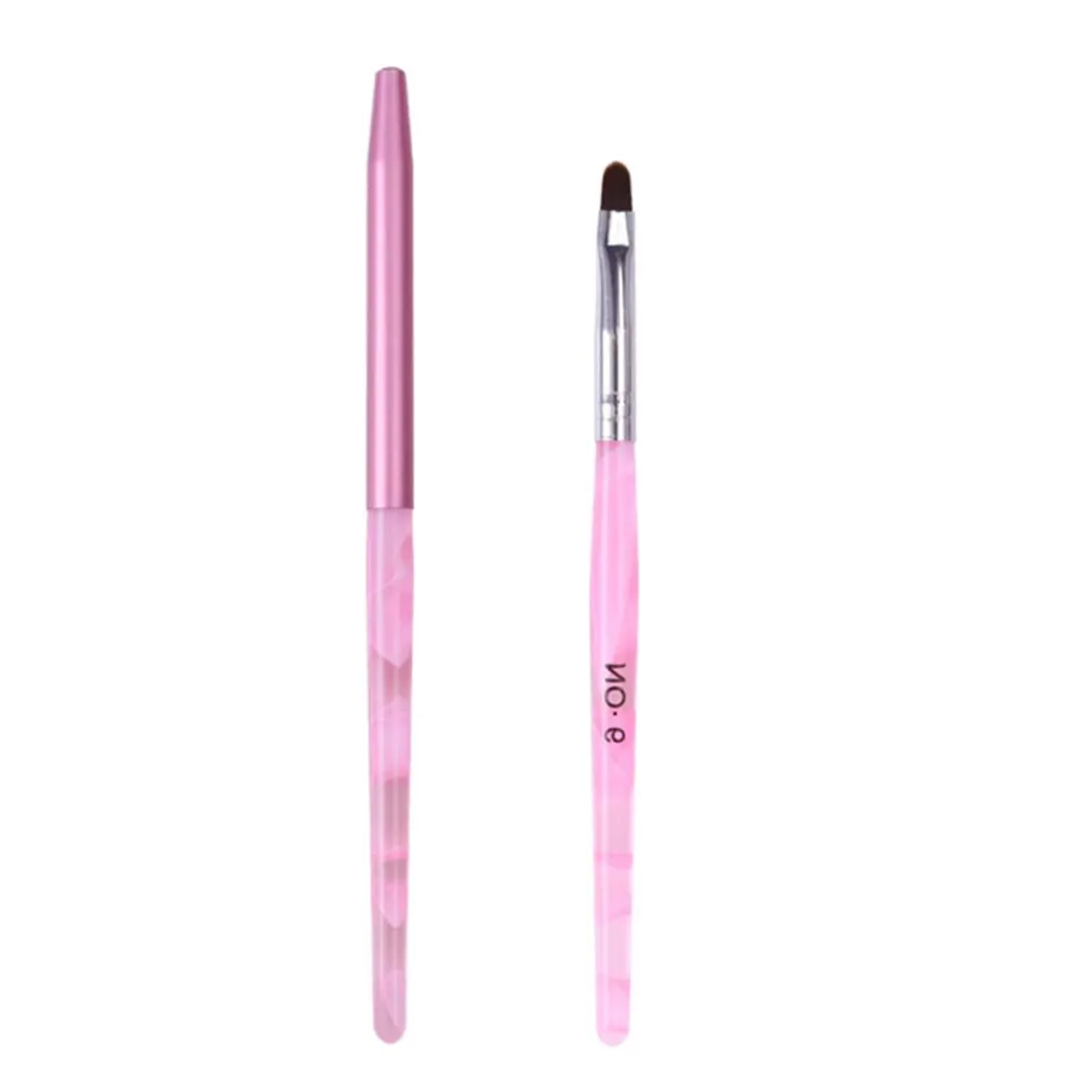 Женская акриловая Розовая Круглая ручка для фототерапии гелевая ручка-карандаш