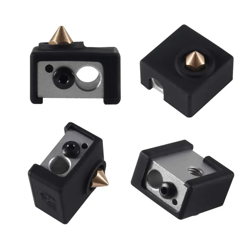 3D принтер нагреватель Блок Силиконовый чехол MK7 MK8 MK9 Hotend для Creality CR-10 10S S4 S5 Ender 3 Anet