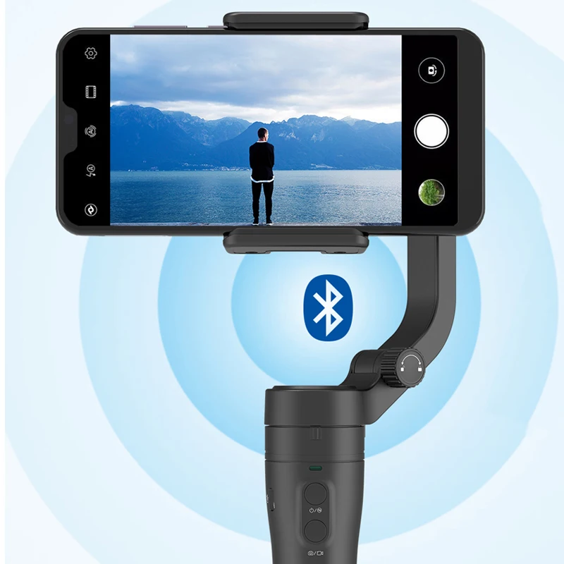 Карманный стабилизатор FeiyuTech Vlog ручной 3 осевой для смартфонов и телефонов iPhone