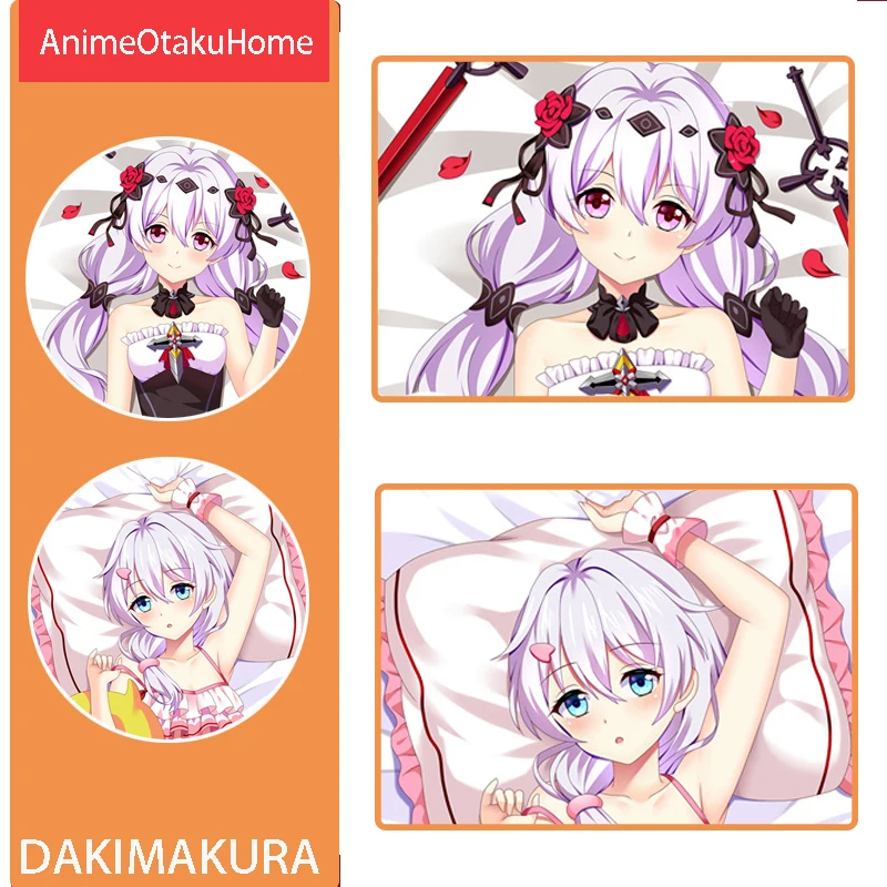 

Аниме Honkai Impact 3 киана каслана Тереза Апокалипсис наволочка для подушки обнимающая Подушка Чехол для постельных принадлежностей