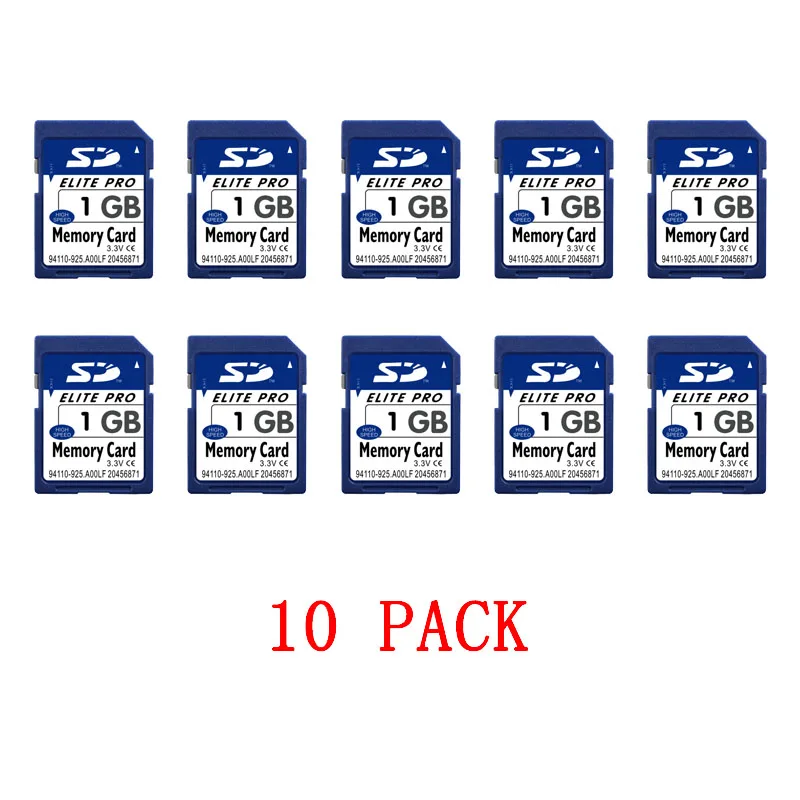 Brand New Original High Speed SD Card 128MB 256MB 512MB 1GB 2GB 10 Pcs Lot Pack SDHC SDXC Memory For HD Video Camera | Компьютеры и