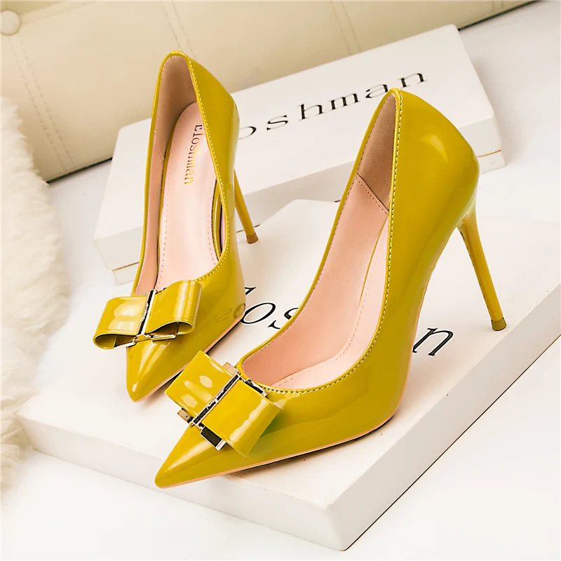 2019 женские туфли на высоком каблуке 10 см туфли-лодочки Цвет фиолетовый зеленый