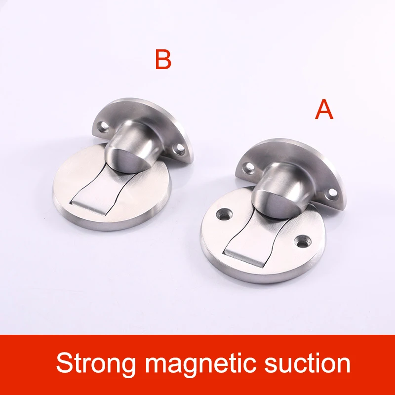 Магнитный дверной ограничитель держатель из нержавеющей стали Безопасный