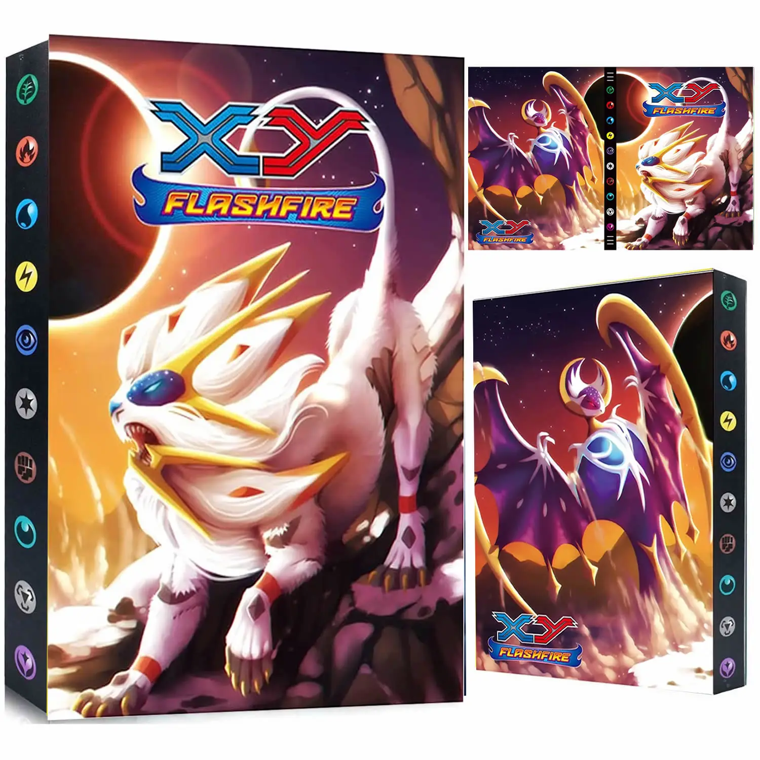 

Pokemon Album Book 9 Pocket 432 Pokémon Cards Map Collections Binder Holder Game VMAX French Card Loaded List Folder Kids Toys