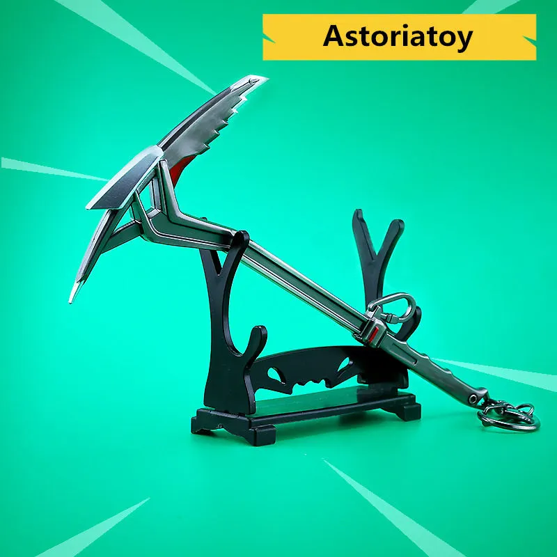 

Battle Royale Toy Model The Phantom axe Keychain Alloy Weapons Kids Toy Collection Decoration