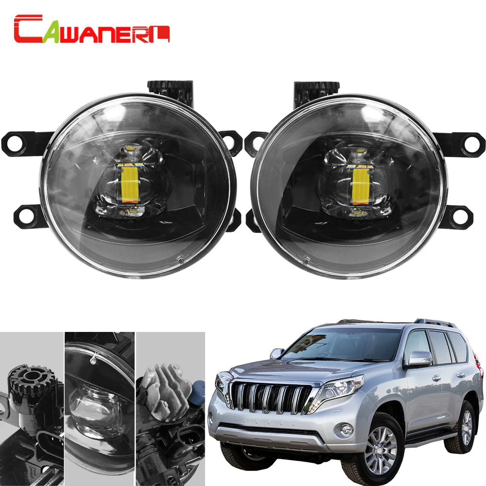Cawanerl Противотуманные фары Дневные Фары Светильник светодиодный проектор
