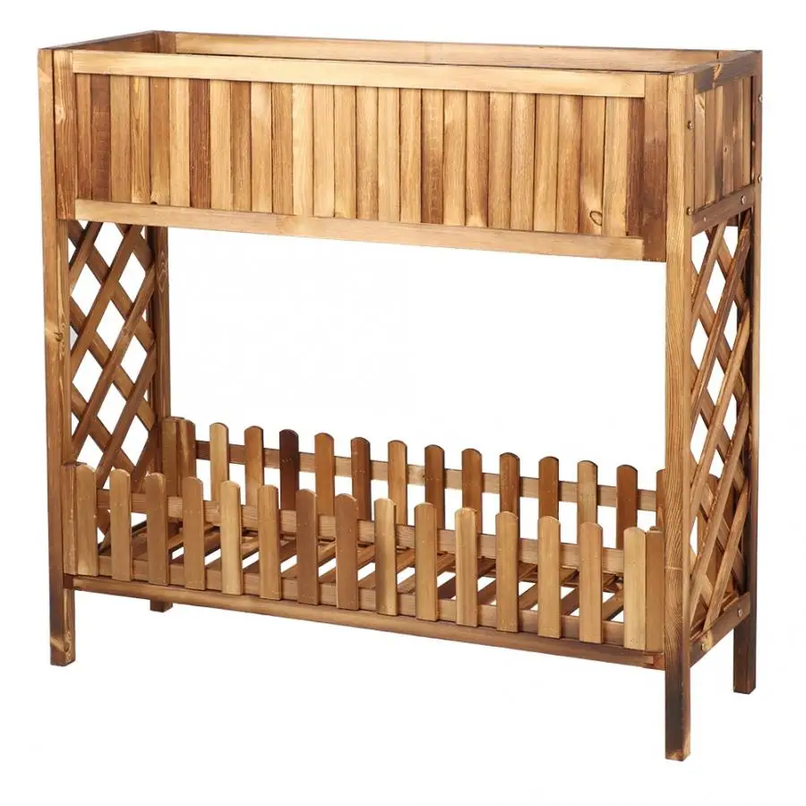 Плантатор подставка для растений коробка горшок помещений улицы цветов террасы