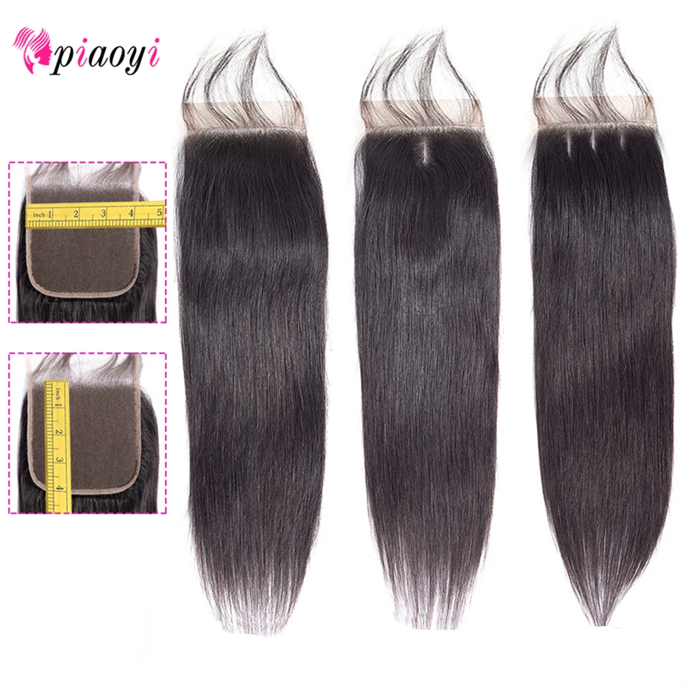 Человеческие волосы на сетке 4x4 для чернокожих женщин 150% бразильские кудрявые