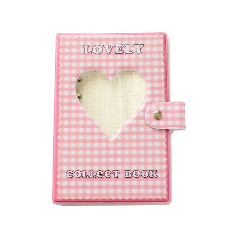 

Hollow Heart Shape Flower 3" Photo Album Portable Wedding Photo Memory Books