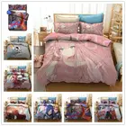 Комплект постельного белья DARLING in FRANXX, 23 шт., пододеяльник и наволочка, пододеяльник с 3D-принтом, домашний текстиль, подарок