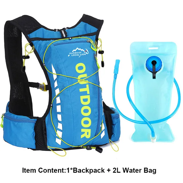 10л цикл гидратации рюкзак перезаписываемые рюкзаки для женщин мужчин бег в