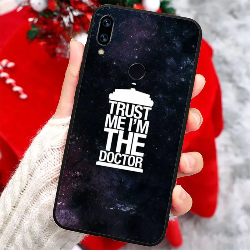 

Doctor Who British TV Series Phone Case For Xiaomi Redmi note 7 8 9 t k30 max3 9 s 10 pro lite