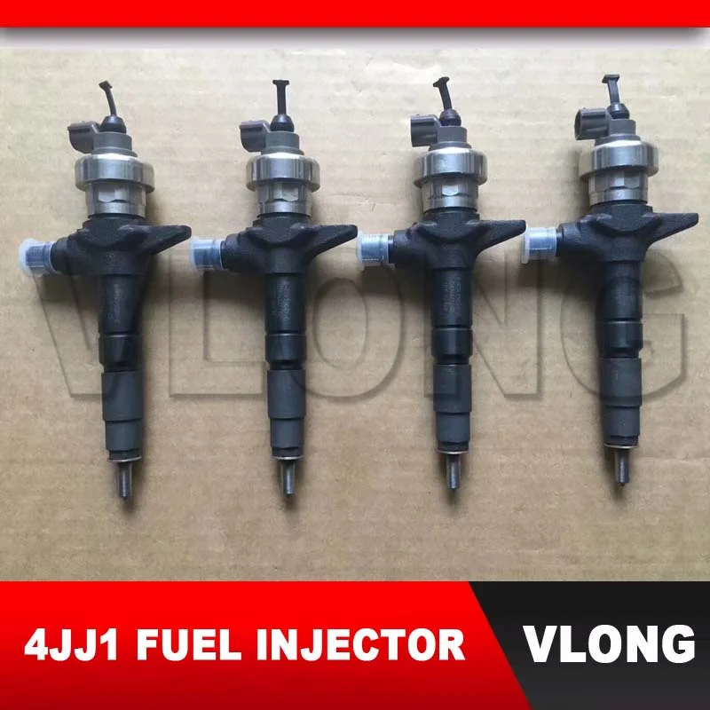 4 шт. Новый инжектор дизельного двигателя 095000-6980 8-98011604-1 8-98011604-5 для ISUZU DMAX 4JJ1