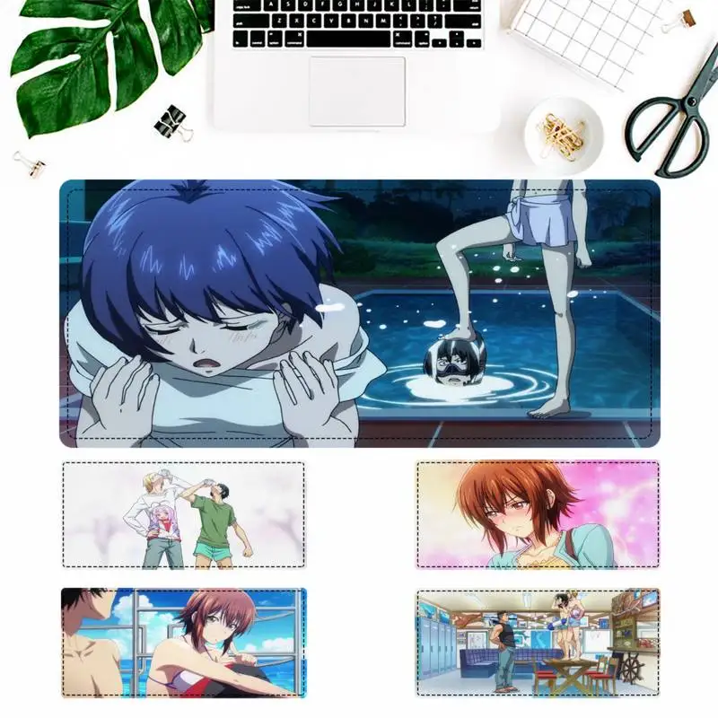 

New Products GRAND BLUE Gaming Mouse Pad Gaming MousePad Large Big Mouse Mat Desktop Mat Computer Mouse pad For Overwatch
