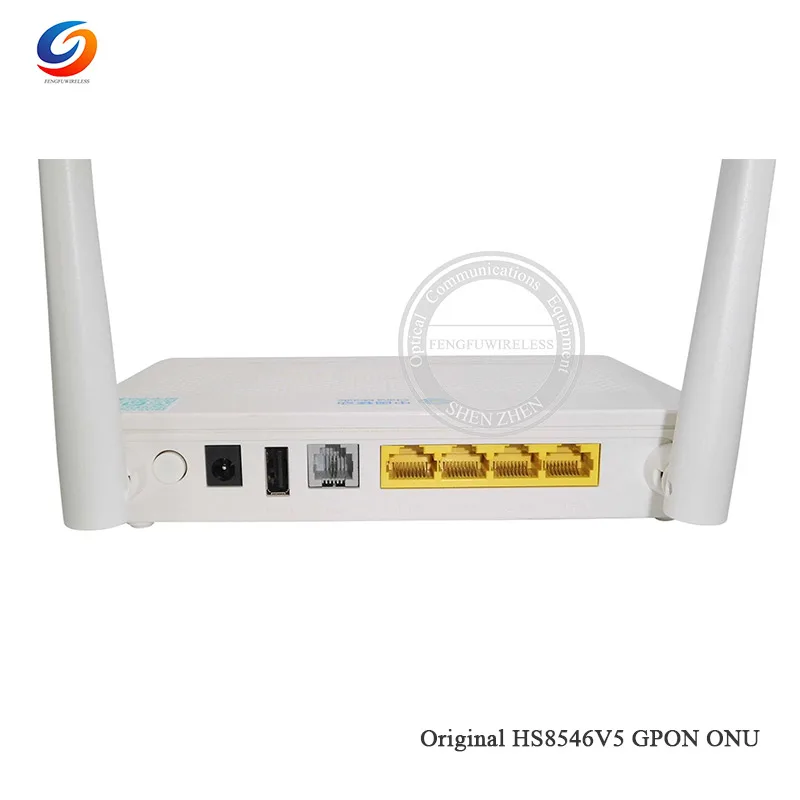 Бесплатная доставка Набор из 10 шт. Chespest б/у HS8546V5 HS8145V GPON ONU ONT 4GE + 1TEL 2USB 2 4G & 5G