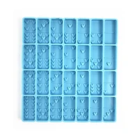 mouse point dominos resin molds diy dominos brick silicone moulds epoxy resin jewelry making tools