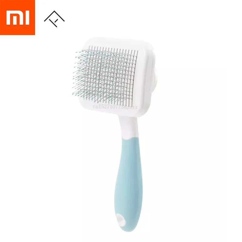 Синий Xiaomi Youpin щетка для удаления волос для кошек, расческа, инструменты для ухода за домашними животными, триммер для волос, расческа для кошек Xiaomi Mijia - Цвет: Синий