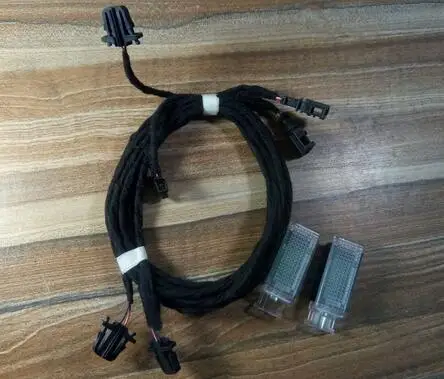 A kit for PASSAT B8 2 предмета из светодиодный осветительных приборов для ног светильник шаги пространство лампы и кабель для VW Golf 7 MK7 Passat 3g B8 5GG947409 5GG 947 409 5G0947409 5G0 947 409 - Название цвета: A kit for PASSAT B8
