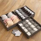 Ящик для хранения нижнего белья, сетчатый органайзер для хранения домашние носки, 24 ячейки
