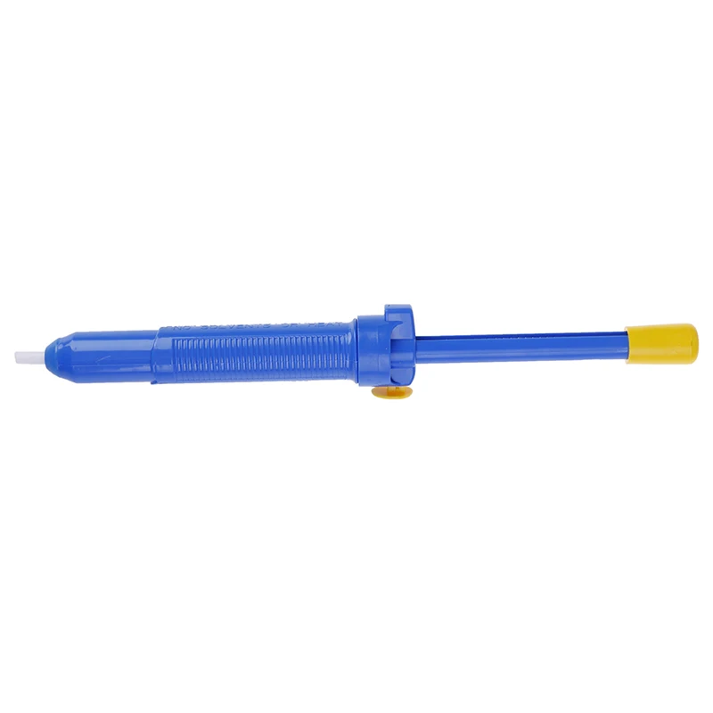 

1Pcs Aluminium Solder Sucker Desoldering Pump Tool Removal Device Blue Vacuum Soldering Iron Desolder