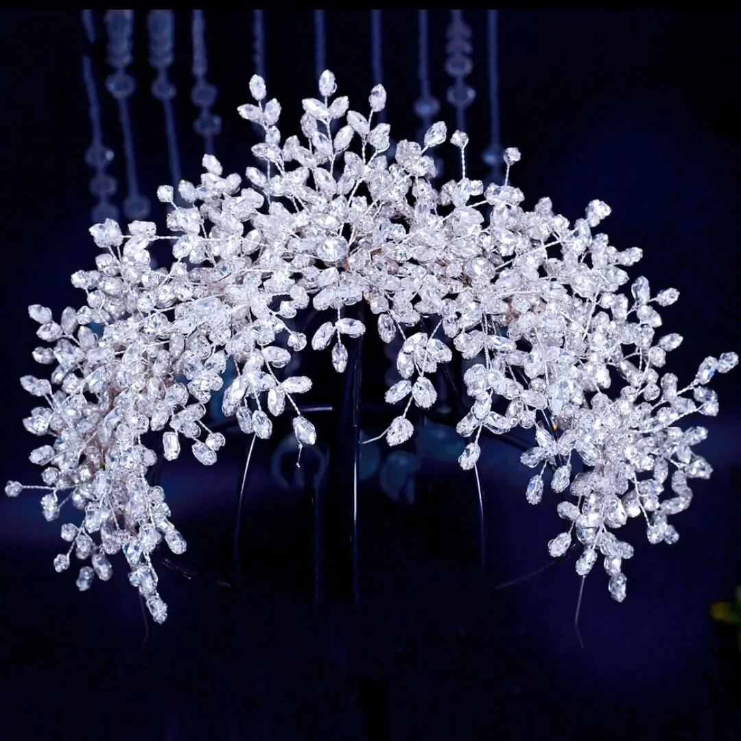 

Детская Корона головной убор принцесса Женская Корона женский цветочный венок украшение