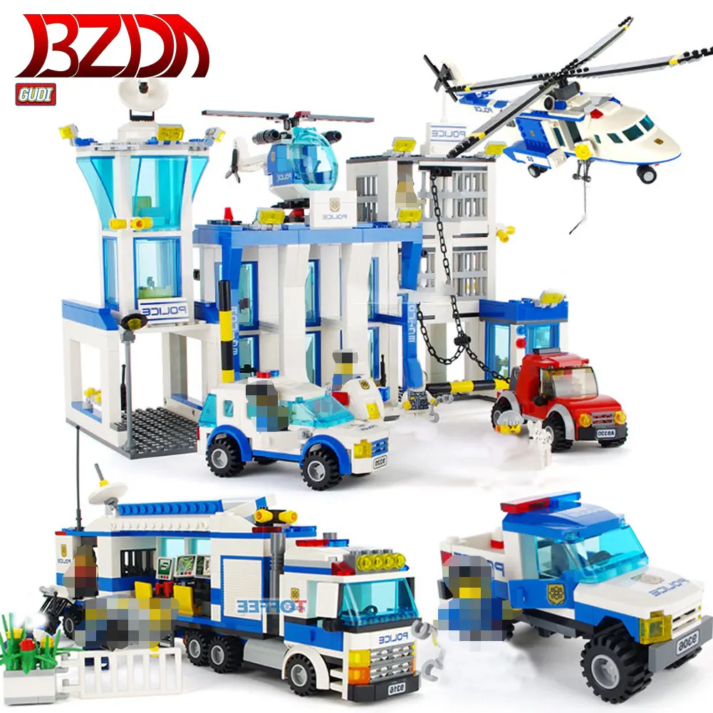 Новинка 2020 г. военное здание BZDA строительная фотостанция пикап полицейский