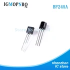 10 шт. BF245A TO-92 BF245 радиочастотный распределительный полевой эффект транзистор (RF JFET) транзистор оптом FET-RFSS новый оригинальный