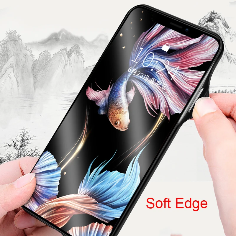 Светящийся чехол для iPhone 11 Pro Max XS MAX XR 6 6S Plus 7 8 из закаленного стекла | Мобильные