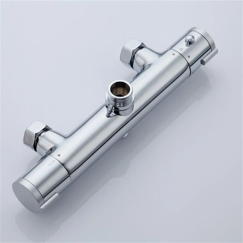 Термостатический смеситель для ванны и душа настенный кран с контролем