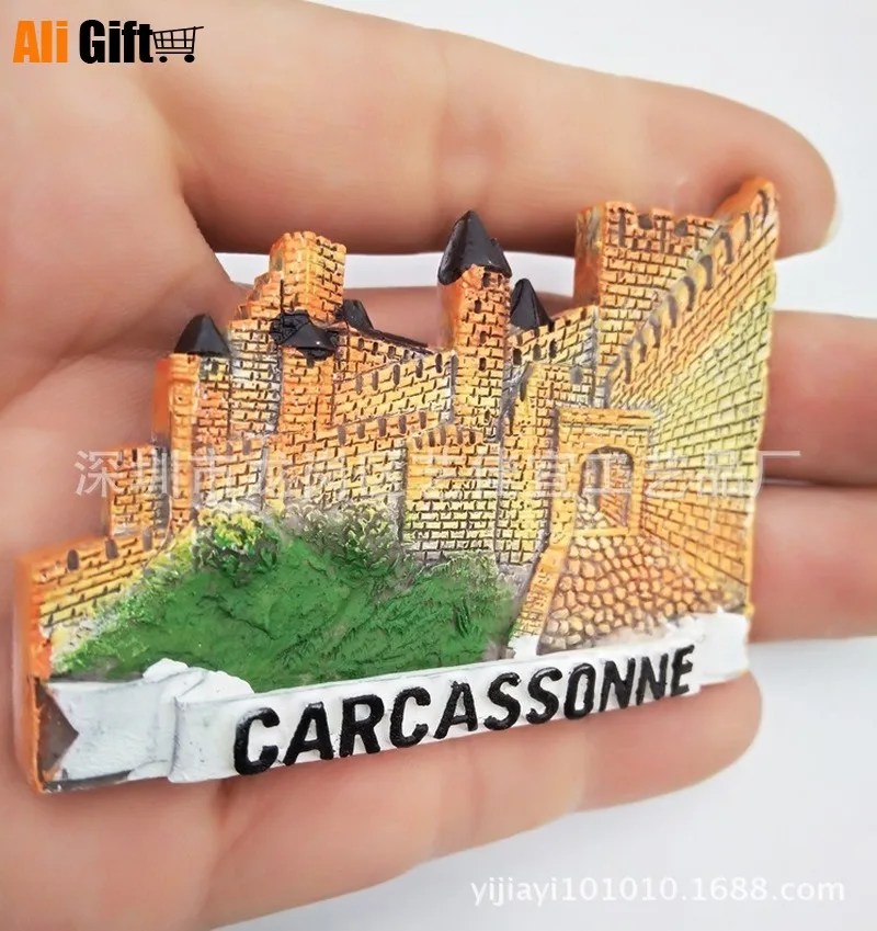 Французские туристические сувениры креативная трехмерная рефрижераторная