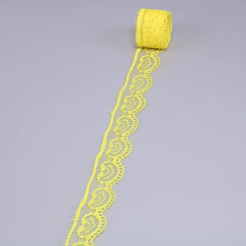 Кружевной рулон для отделки 10 ярдов узоры кружевная лента шитья рукоделия