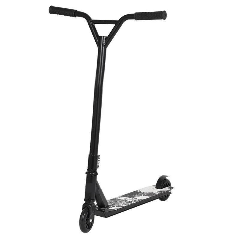 Экстремальный скутер двухколесный Педальный скейтборд авиационный алюминиевый