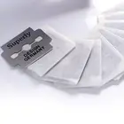 100 шт.кор. Сменное лезвие, удаляет мертвую кожу удалитель мозолей ногтей Nail Art Педикюр лезвия, забота о ногах, инструмент 875C