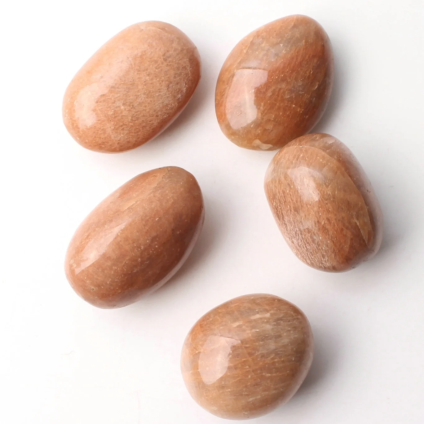 1PC Natural Sunstone Crystal Polished Palm Tumbled Stone Smooth Irregular Shape Healing Gemstone Home Decor | Дом и сад