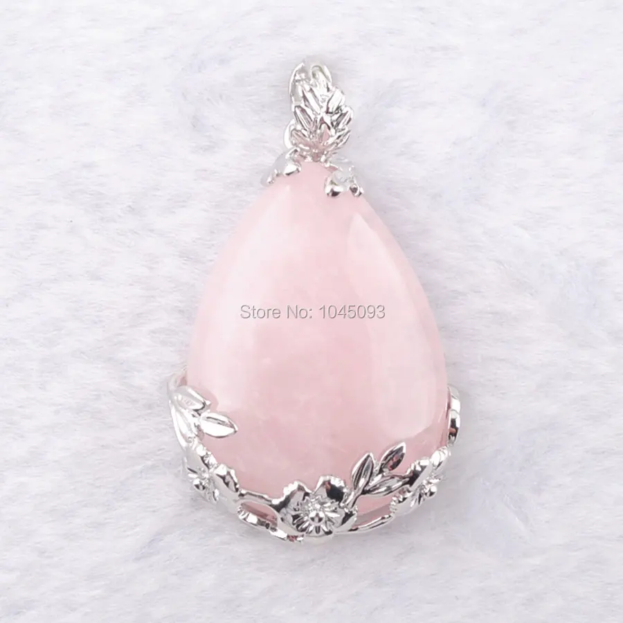 YOWOST натуральный тигровый глаз Опалит драгоценный камень слеза Посеребренная