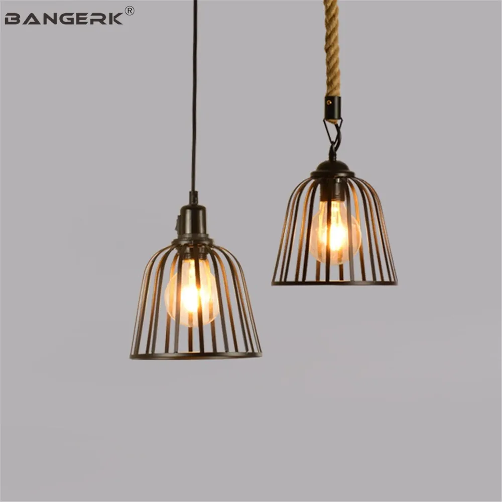 Скандинавский дизайн светодиодный подвесной светильник Лофт Декор Эдисон