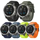 Силиконовый сменный ремешок для часов Garmin Fenix 6 6S 6XForerunner935Garmin Fenix 5, 20, 22, 26 мм, Смарт-часы с функцией быстрой замены