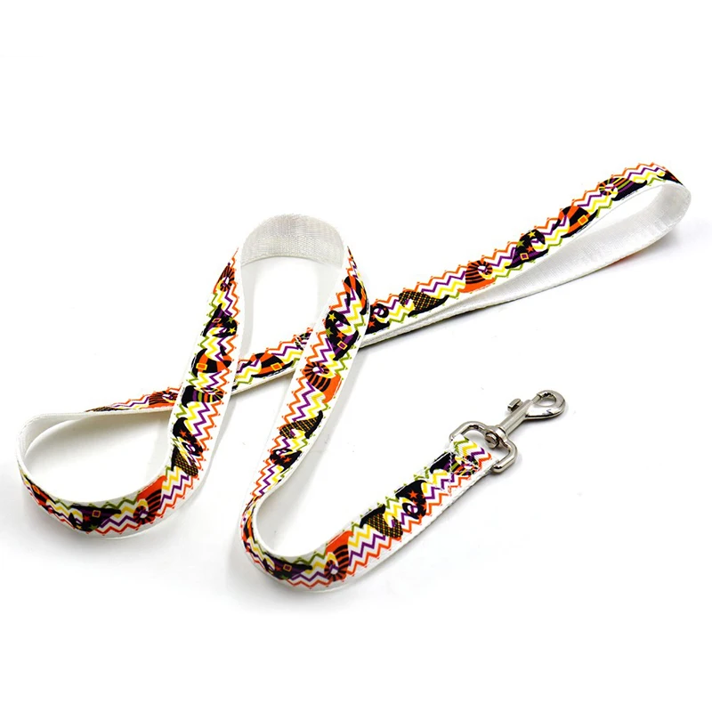 Мода нейлон Хэллоуин поводок для собак сильных домашних животных Собака Щенок