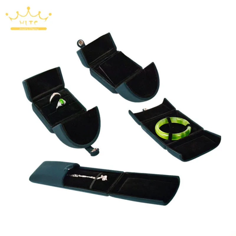 Высококачественные темно-синие бархатные фланелевые обручальные кольца для пар