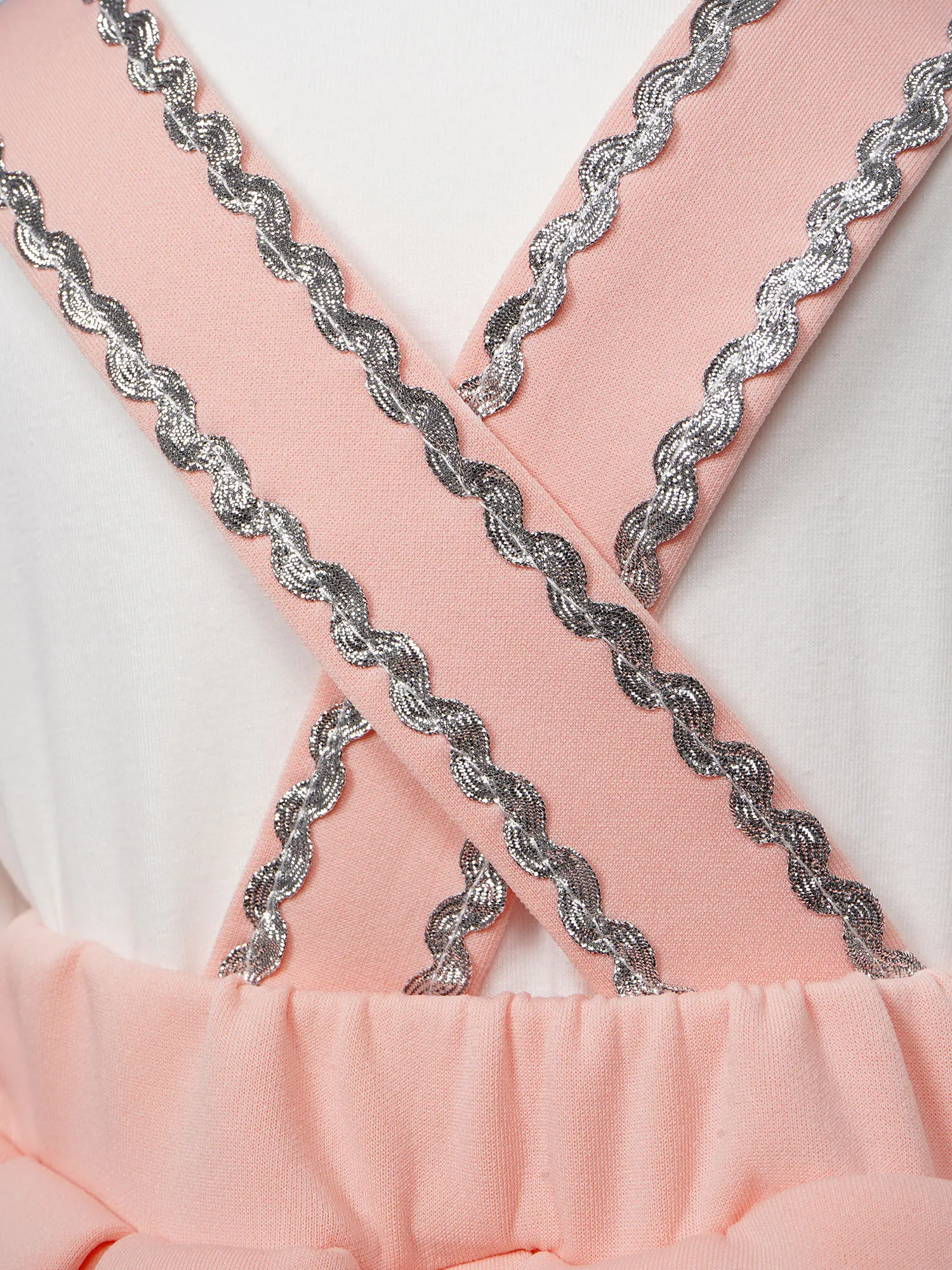 

3Pcs Toddler Kid Cotton Sequin Princess Outfit Lace Ruffles T shirt Tops+Bow Tutu Strap Pink Skirt Autumn Baby Girl Children Set