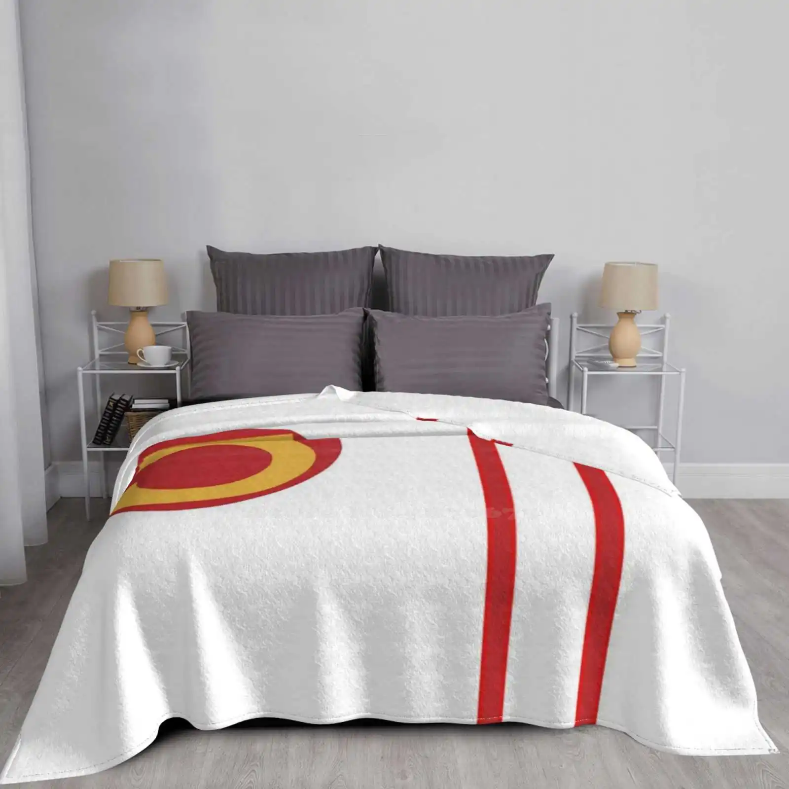 Супер теплые мягкие одеяла Mach 5 накидка на диван/кровать/для путешествий Five