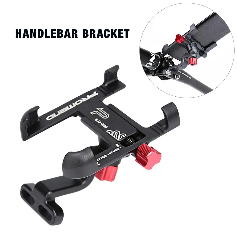 

Вращающийся на 360 градусов держатель для телефона из алюминиевого сплава для мотоцикла на руль универсальная Нескользящая Регулируемая по...