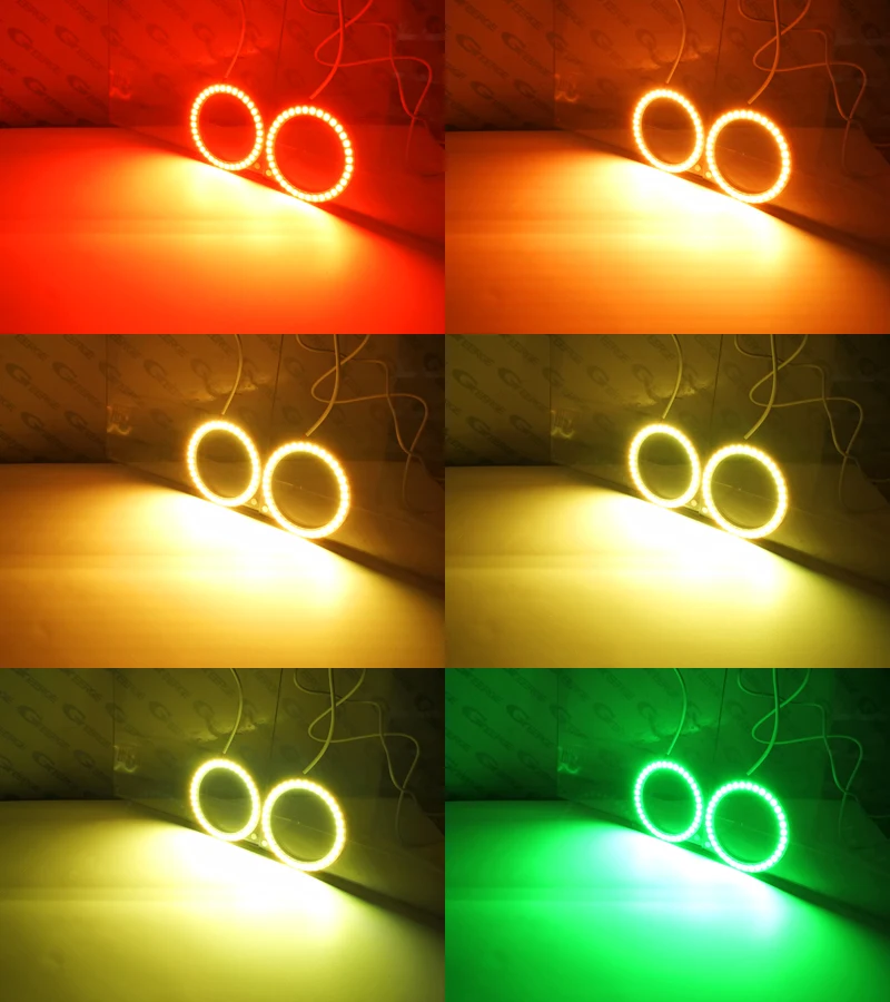 RF Дистанционное Bluetooth приложение многоцветный RGB комплект светодиодов глаза