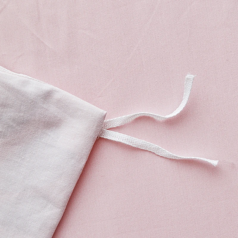 Розовый цветок пододеяльник комплекты из чистого хлопка близнец полный один