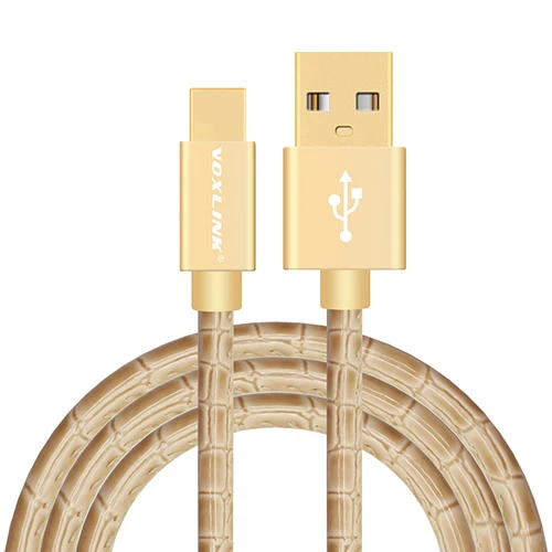 Usb кабель VOXLINK для iPhonex 8 7 Plus USB из искусственной кожи синхронизации данных и