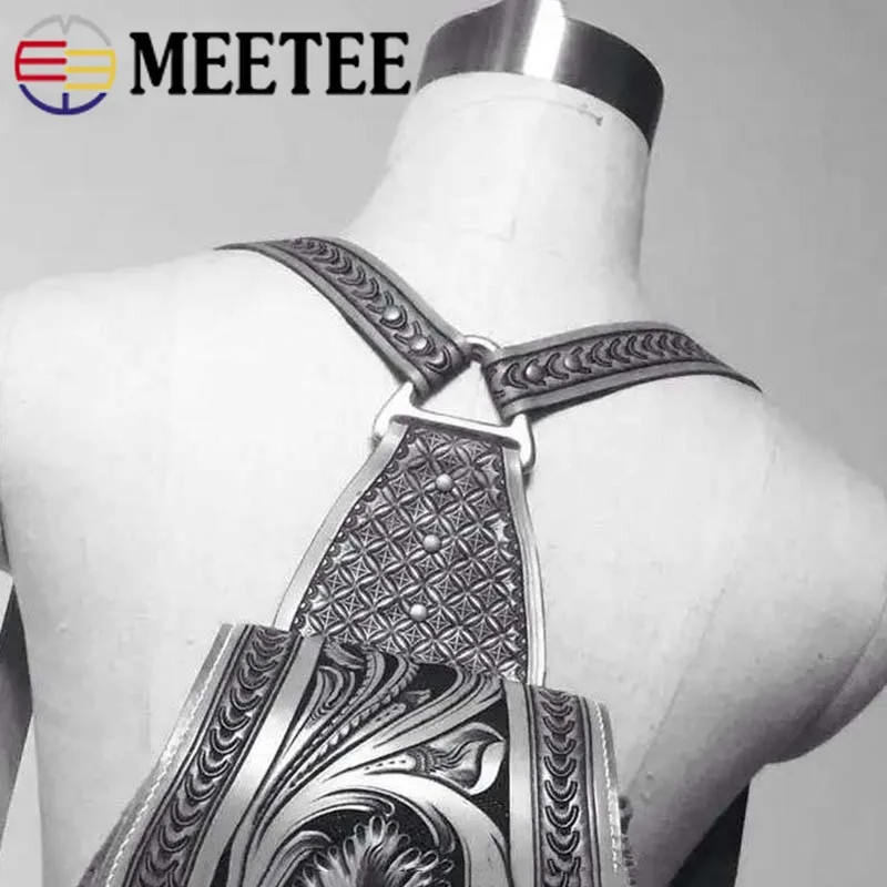 Meetee кольцо из чистой меди размер 45 мм латунная пряжка для ремня одежды