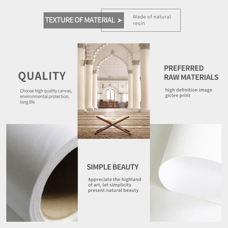 Домашний декор настенная Картина на холсте ислам мусульманская мечеть здание