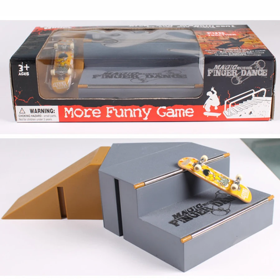 5 видов игрушек пальцевый комплект для катания на коньках мини Скейтборд +