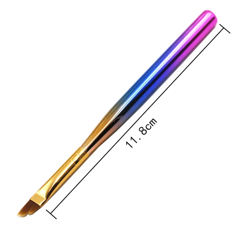 9 Style Nail Art Pen Brush French Tips Smile Moon Shaped Acrylic UV Gel Polish Painting Drawing Gradient Manicure Tool