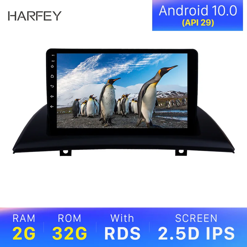 Harfey 2din GPS Android 10 0 для BMW X3 E83 2.0i 2.5i 2.5si 3.0i 3.0si 2.0d 3.0d 3.0sd 2004 2012 автомобильный